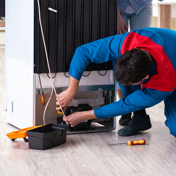 will the repair service cause any damage to my refrigerator in Raymond